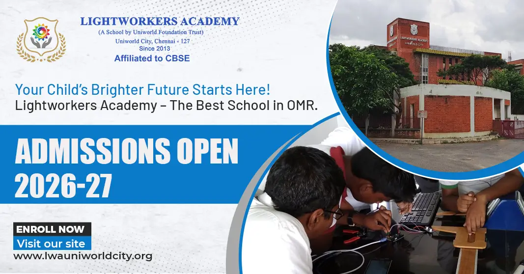 Admissions 2026: Join the Most Vibrant Learning Community in the Heart of OMR