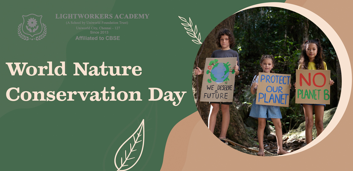 World Nature Conservation Day World Nature Conservation Day