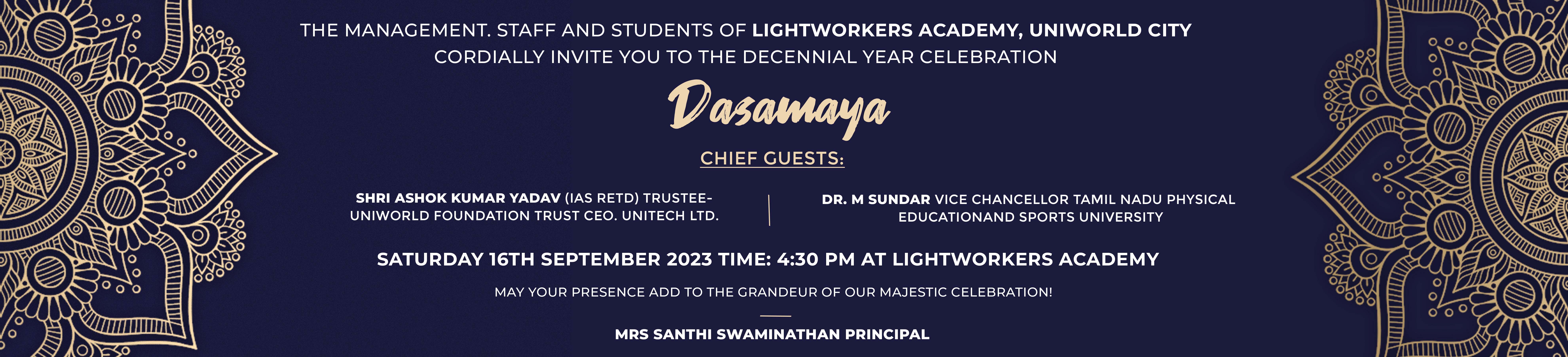 Dasamaya Lightworkers Academy