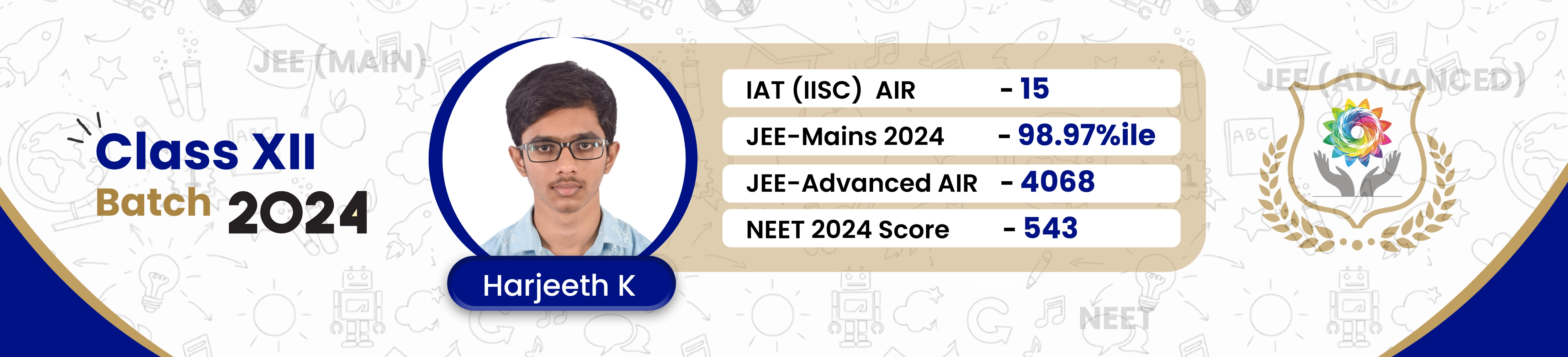 Class XII Toppers 2023-2024