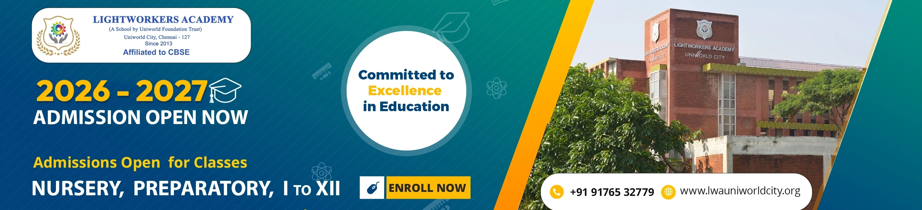 Admission Open 2026 to 2027