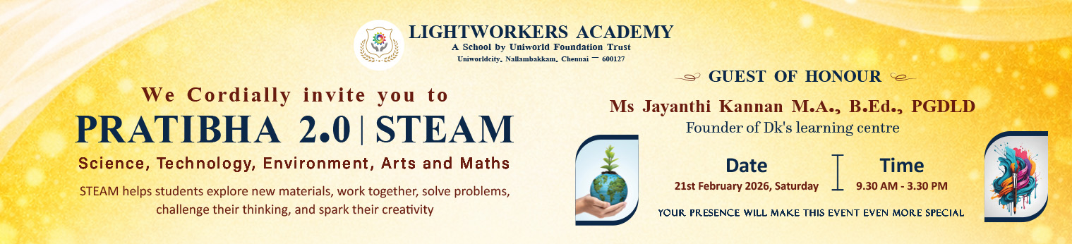 PRATIBHA 2.0 – STEAM Event at Lightworkers Academy!